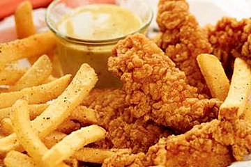 Chicken Strips and Fries